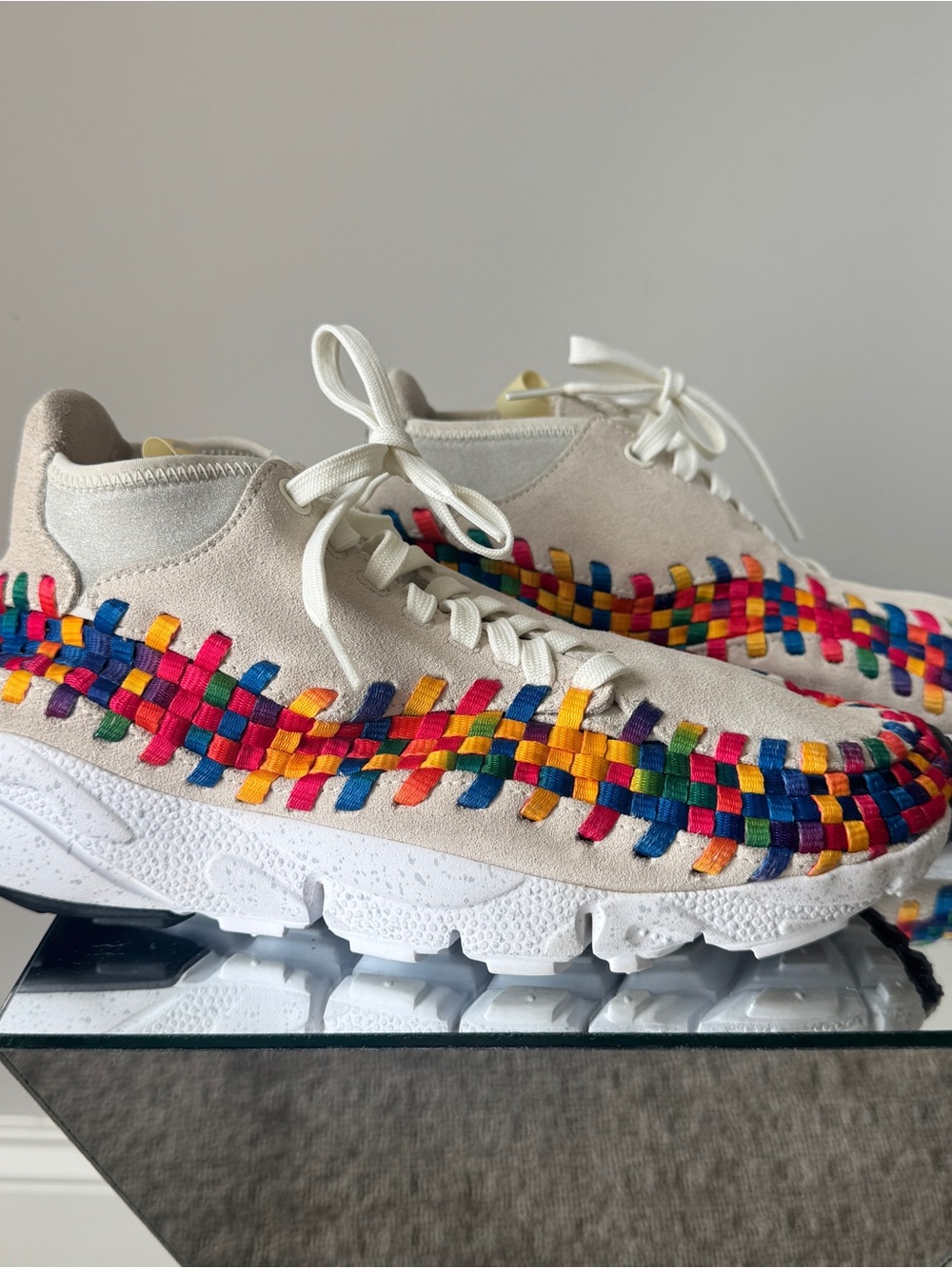 Nike Air Footscape Woven Chukka Rainbow Sail Multicolor